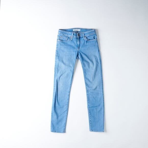 Joie Mid Rise Light Wash Skinny Jeans - Picture 5 of 7
